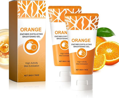 Orange enzyme exfoliating gel