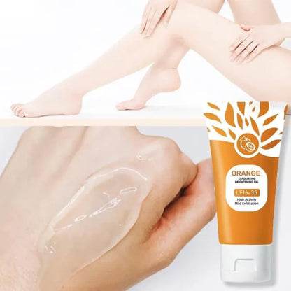 Orange enzyme exfoliating gel