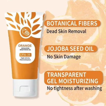 Orange enzyme exfoliating gel