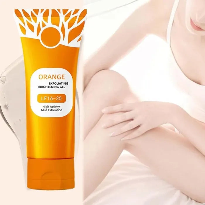 Orange enzyme exfoliating gel